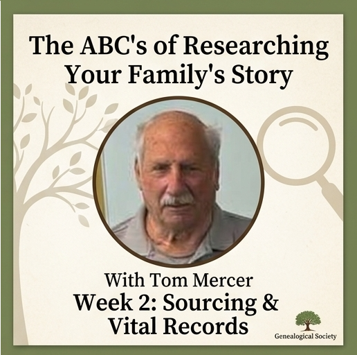"The ABC's of Researching Your Family's Story"